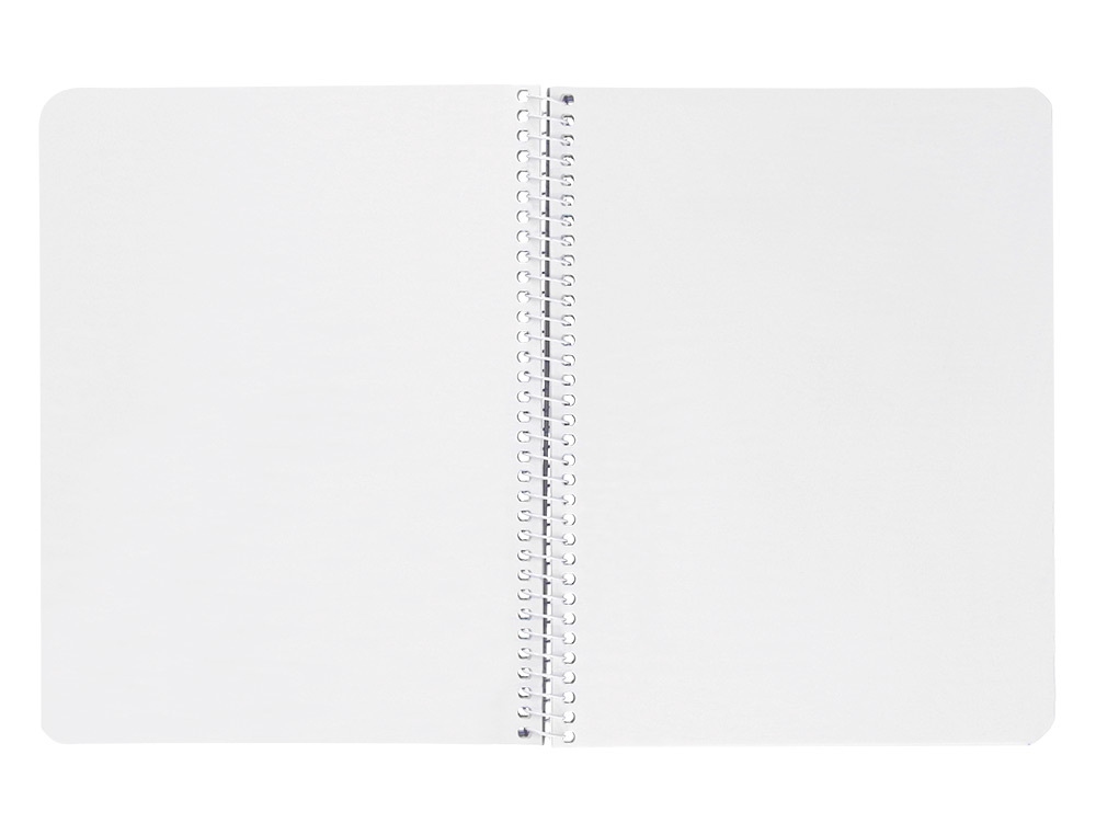 CUADERNO ESPIRAL LIDERPAPEL CUARTO SMART TAPA BLANDA 80H 60GR LISO SIN MARGEN COLORES SURTIDOS